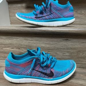 Mens nike free run flyknit 4.0 running shoe size 9.5